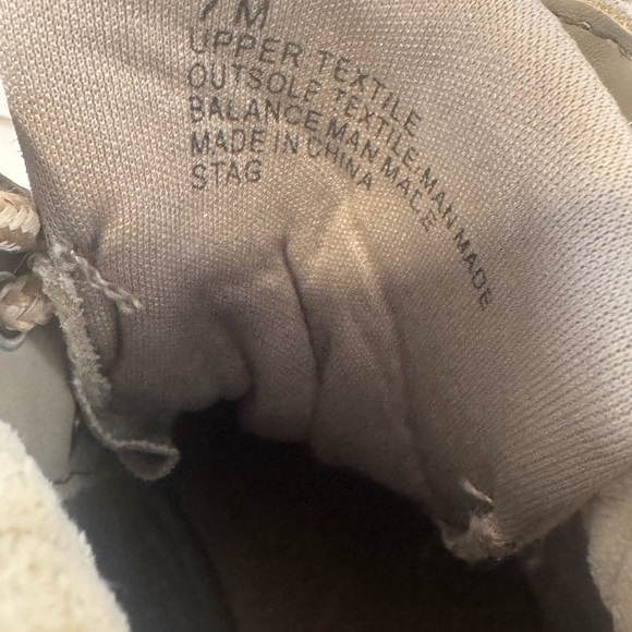 Cliffs by White Mountain Taupe Suede Lace-Up Ankle Boots – Size 7M - Picture 7 of 7